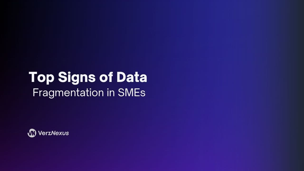 5 Signs Your SME Is Suffering From Data Fragmentation