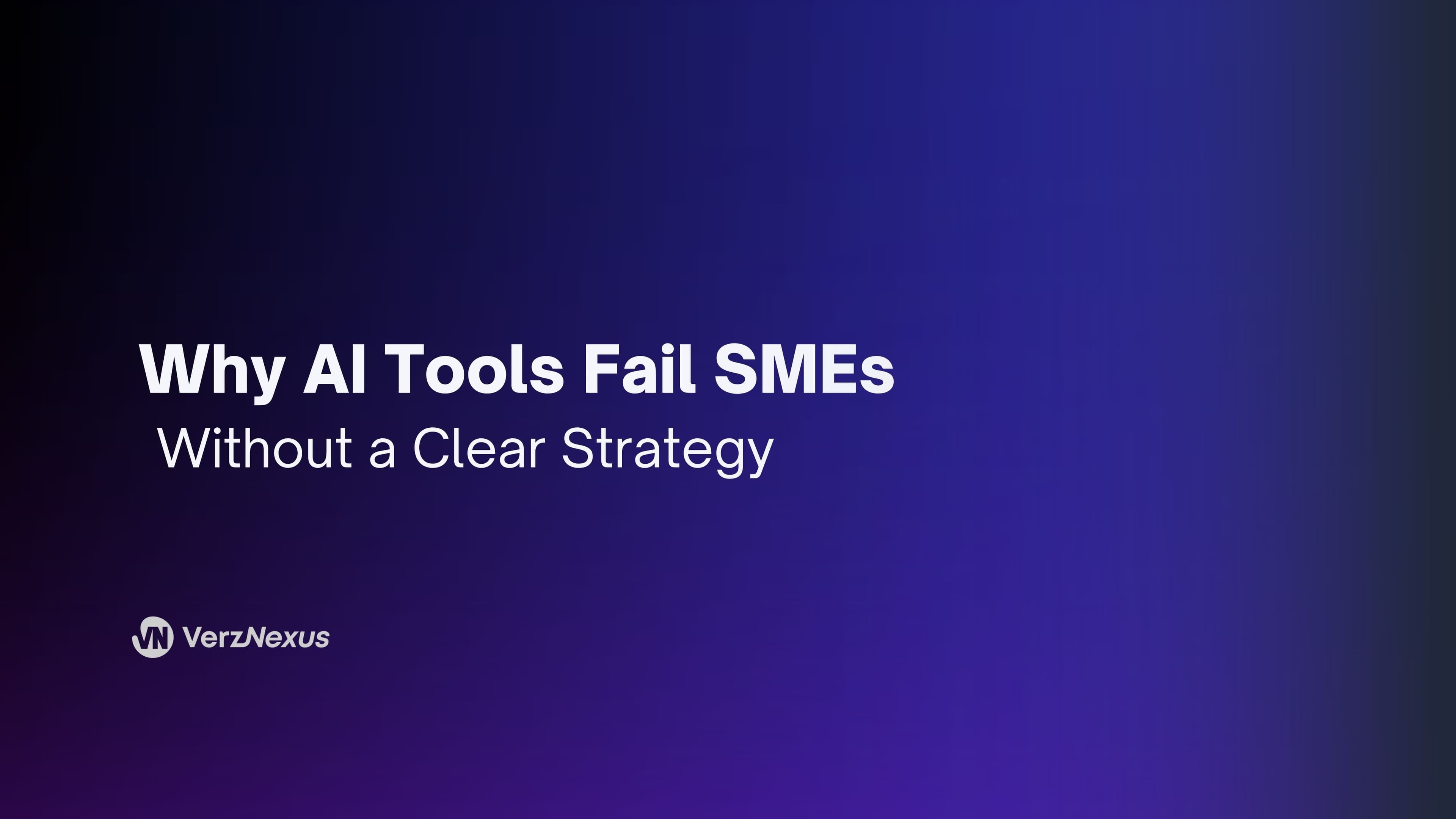 Why Too Many AI Solutions Kill ROI for SMEs