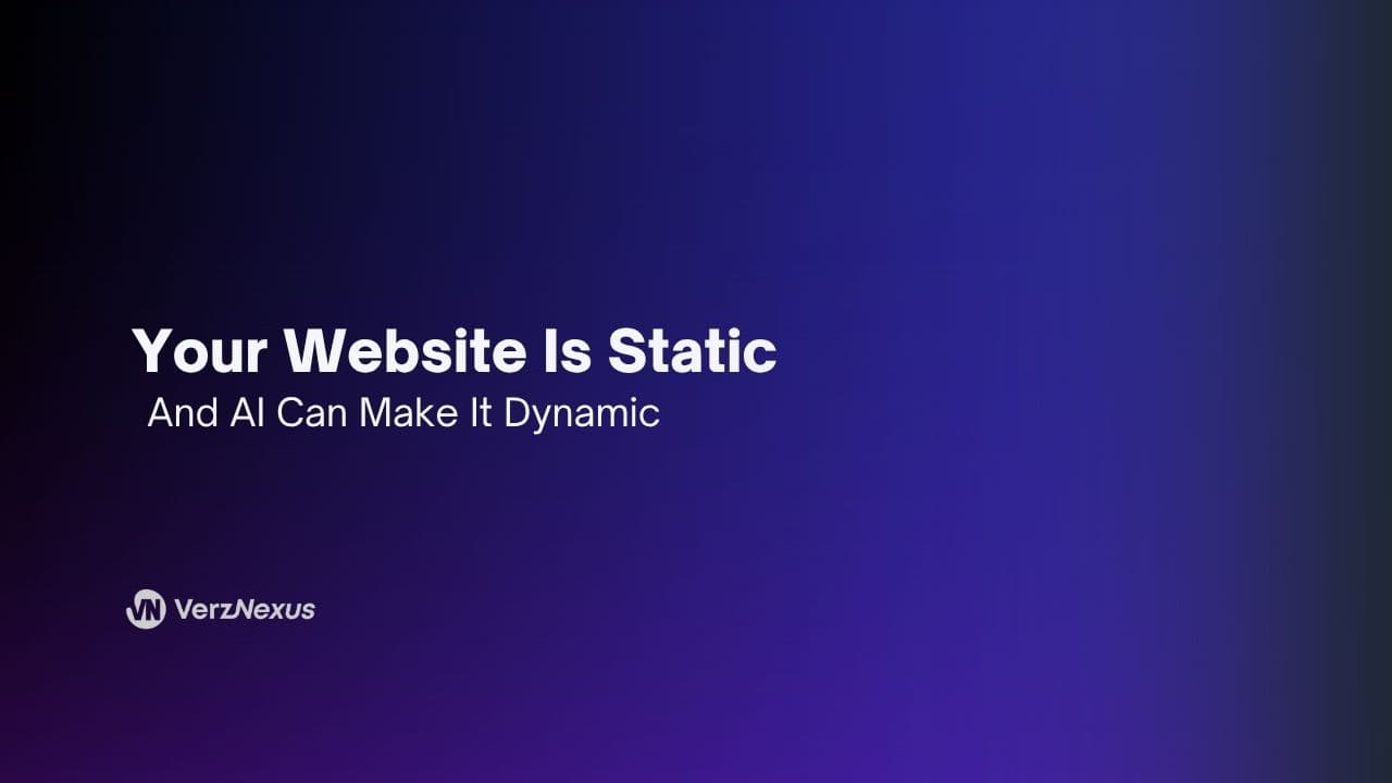 Make Your SME Website Dynamic with AI Tools